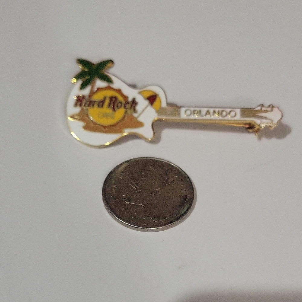Hard Rock Orlando Guitar Pin